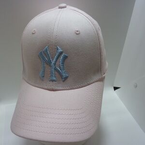 New York Yankees Major league New Era Womens Hat Cap Pink Strap Back One Size